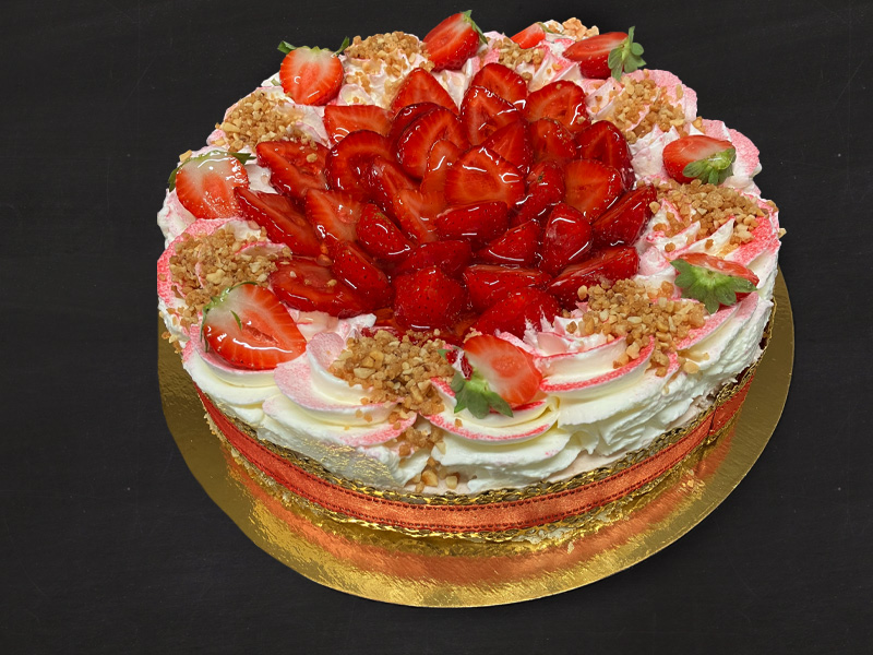 Charlotte aux fraises Cazapan