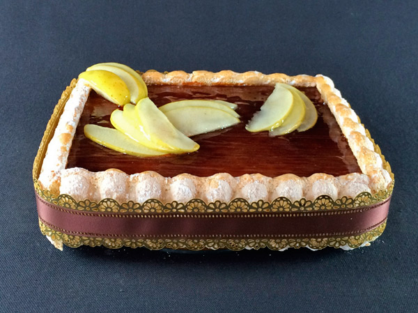 Gâteau Mousse pomme et caramel﻿ par Cazapan