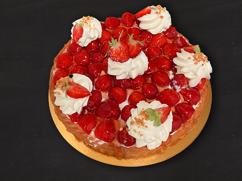 Tarte aux Fraises Cazapan