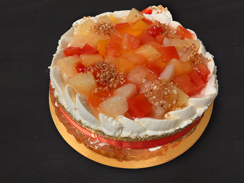 Gâteau Mousse fruits de la passion